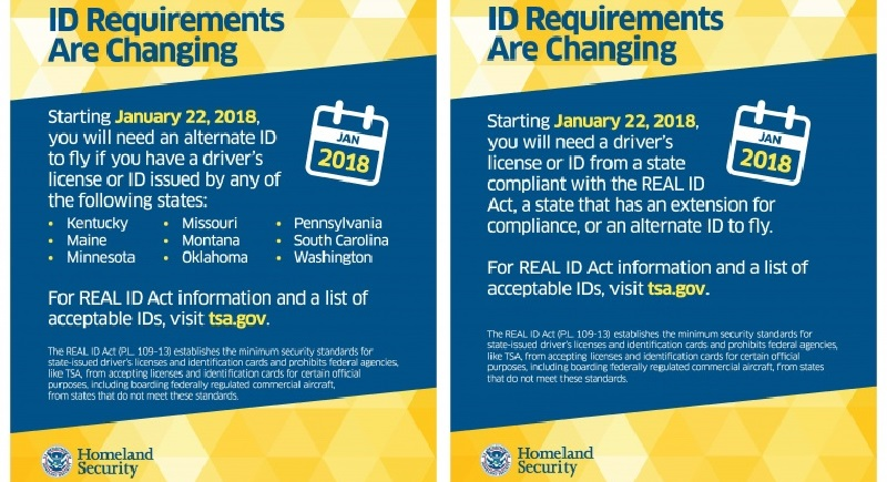 Illustration for article titled Your Driver's License From These States May No Longer Work For Domestic Flights In 2018